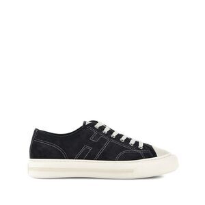 Hogan Men Hogan Rebel Suede Sneakers With Stitched H